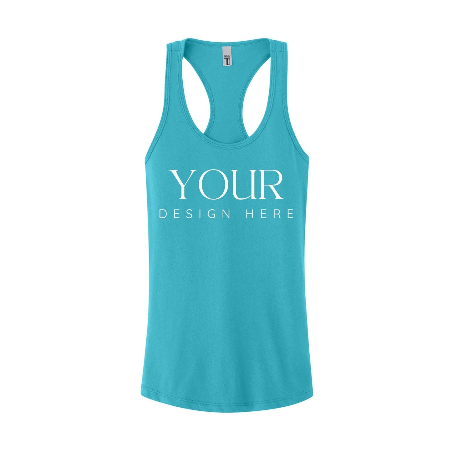 Custom Tank Top Next Level 1533, Ideal Racerback Tank, Women’s Tank Top, Personalized Tank, Racerback Tank