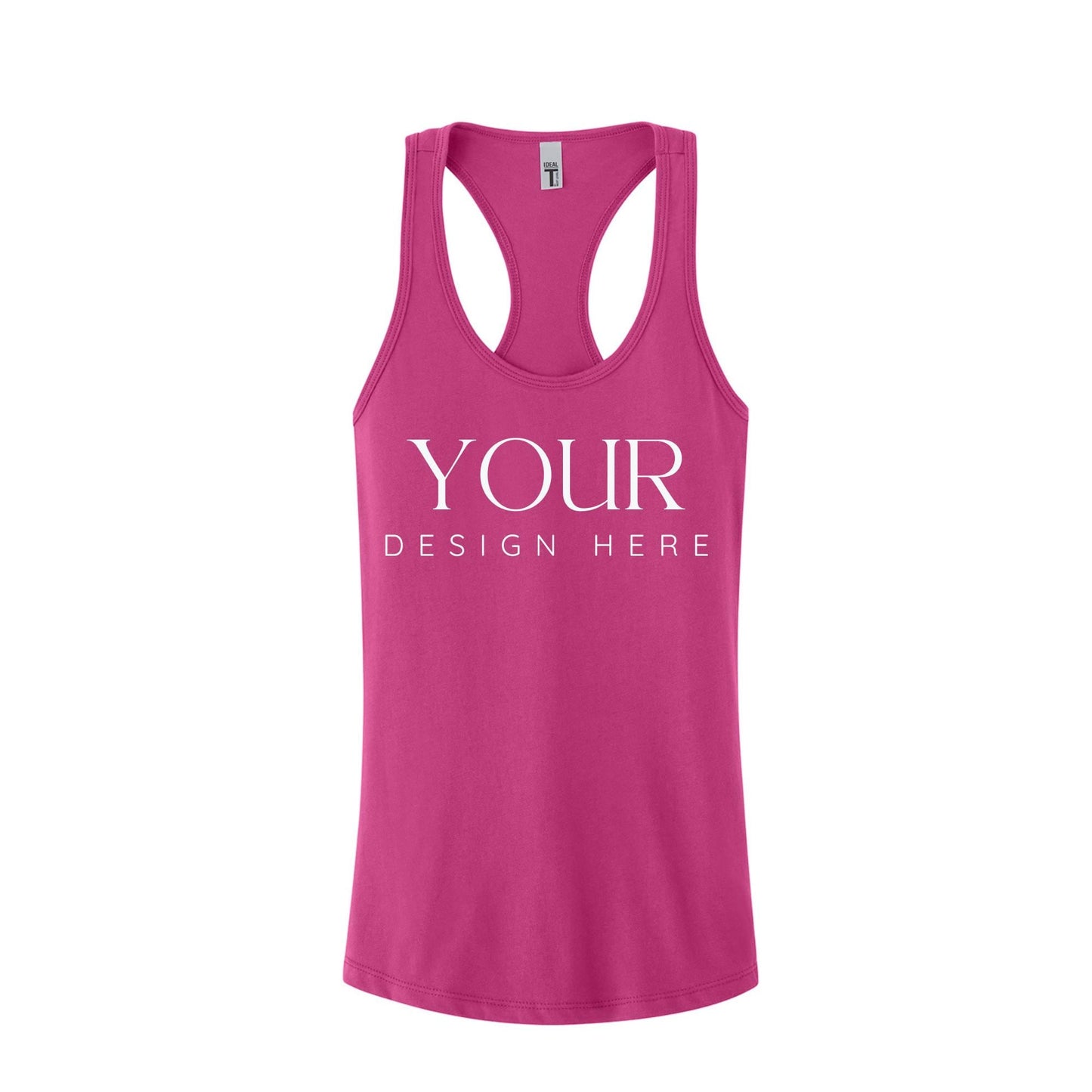 Custom Tank Top Next Level 1533, Ideal Racerback Tank, Women’s Tank Top, Personalized Tank, Racerback Tank