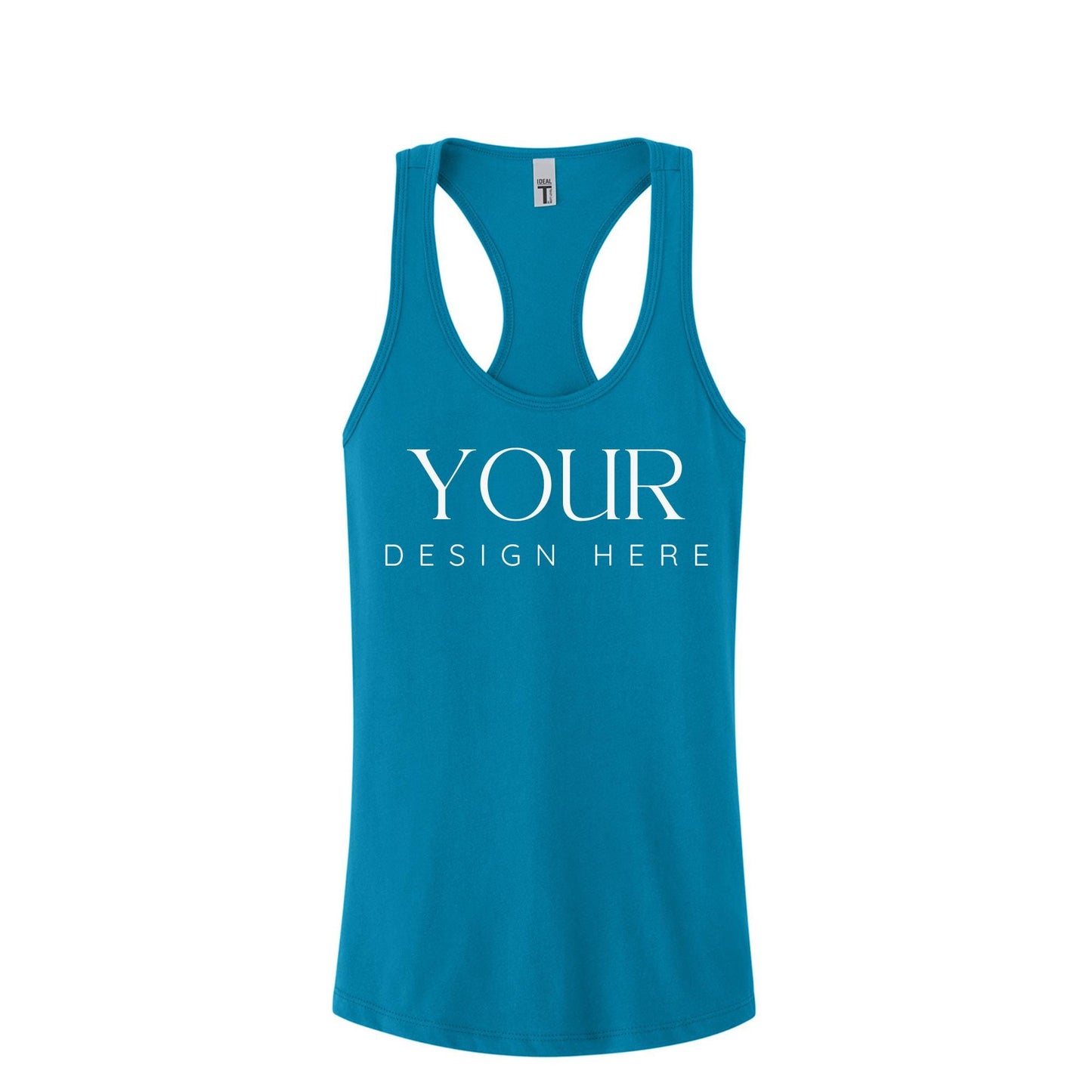 Custom Tank Top Next Level 1533, Ideal Racerback Tank, Women’s Tank Top, Personalized Tank, Racerback Tank