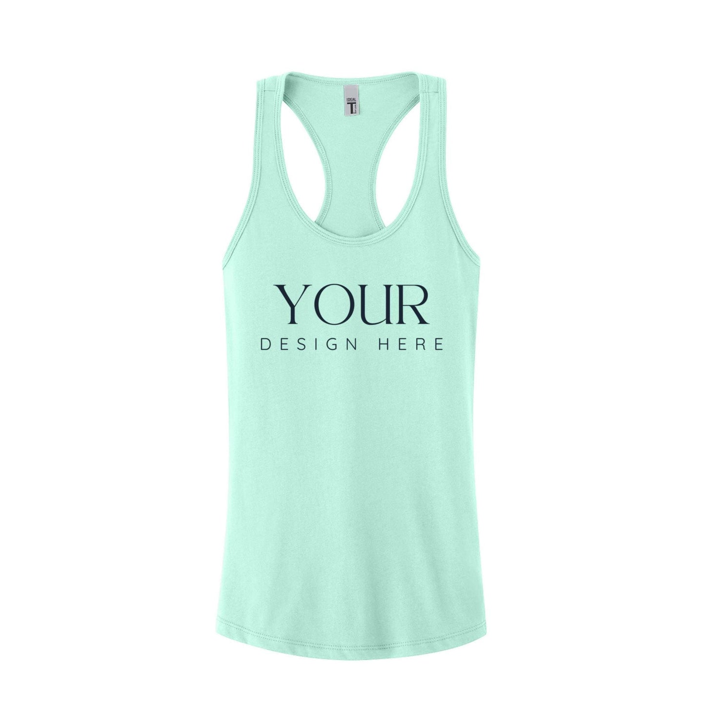 Custom Tank Top Next Level 1533, Ideal Racerback Tank, Women’s Tank Top, Personalized Tank, Racerback Tank