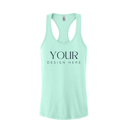 Custom Tank Top Next Level 1533, Ideal Racerback Tank, Women’s Tank Top, Personalized Tank, Racerback Tank
