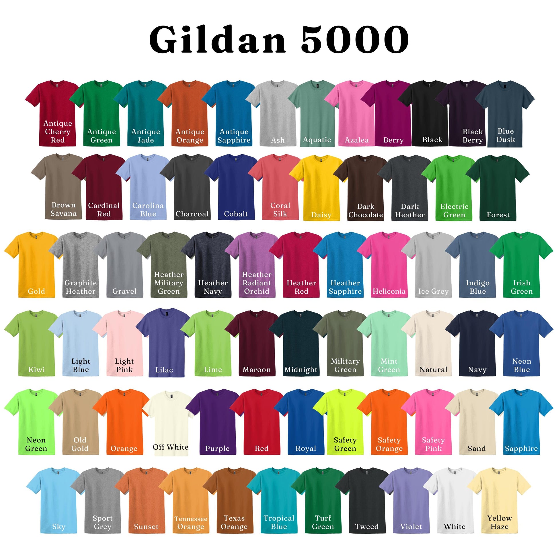 Gildan 5000 Custom T-Shirt, Personalized Shirt, Custom Logo Tee, Unisex Custom T Shirt, Business Logo Shirt