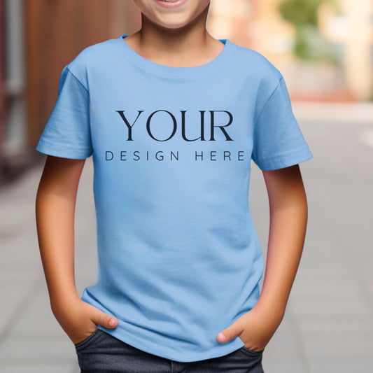 Gildan 5000B Youth T Shirt Custom Shirt, Kids Personalized Tee, Custom Logo Shirt, Youth Graphic Tee, Cotton Kids Shirt