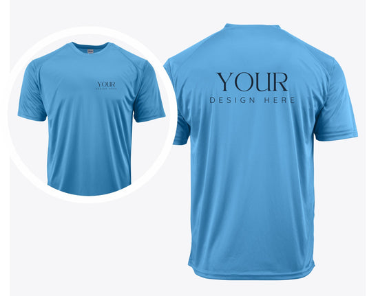 Custom Youth UPF Shirt, Kids Sun Protection Shirt, Personalized Short Sleeve Shirt, Custom Logo Tee, Youth Performance Shirt
