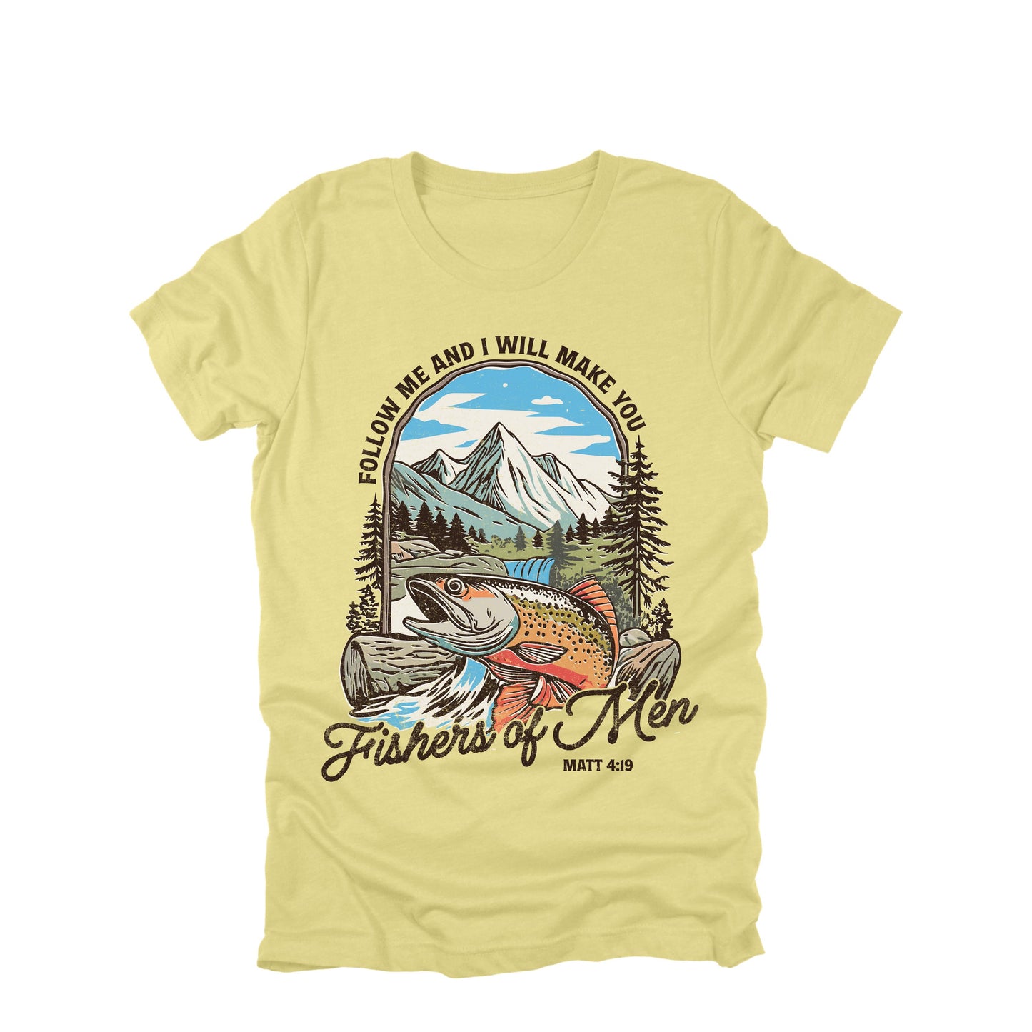 Follow Me and I Will Make You Fishers of Men Christian Shirt