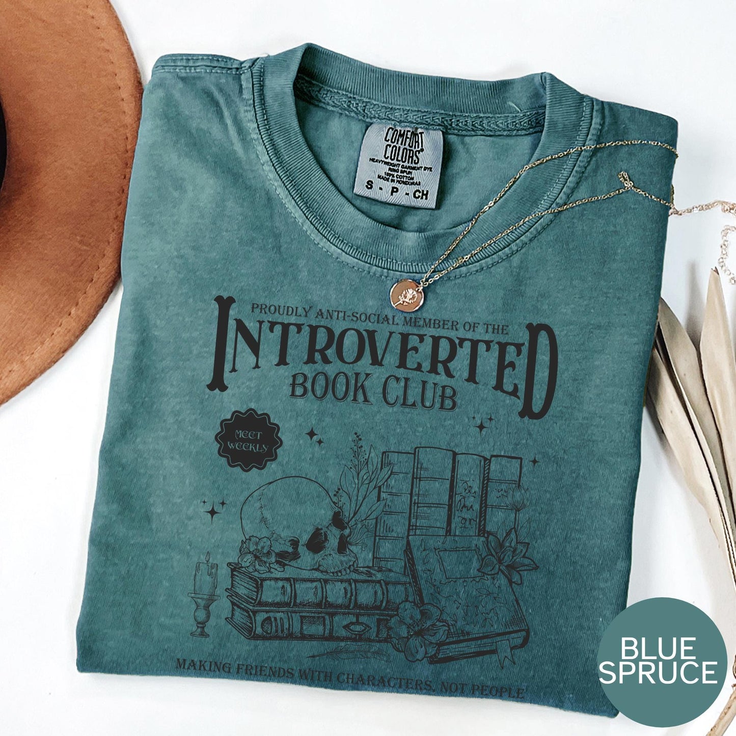 Introverted Book Club T-shirt