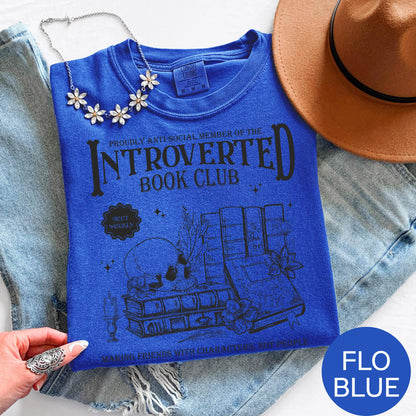 Introverted Book Club T-shirt