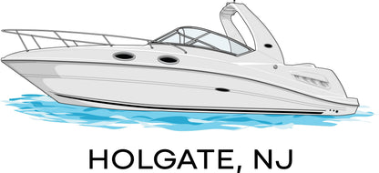 Custom Boat Drawing Artwork • Personalized Boat Illustration • Nautical Art Gift