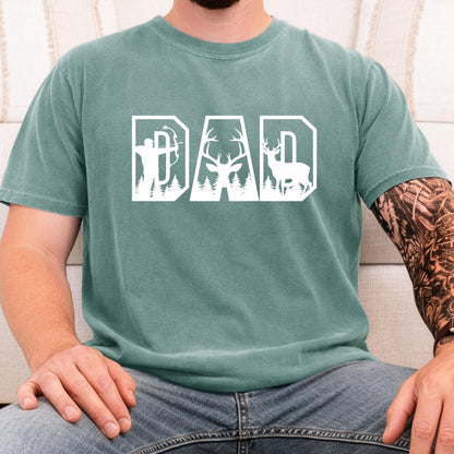 Dad Hunting Shirt, Deer Hunter Apparel, Bow Hunter Gift, Outdoorsman Top