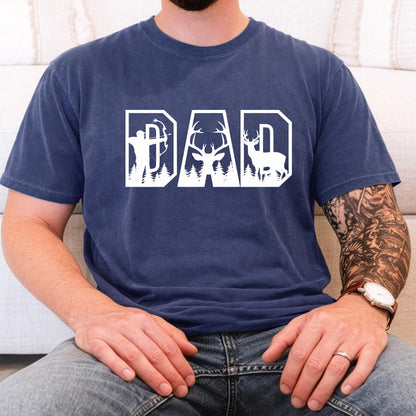Dad Hunting Shirt, Deer Hunter Apparel, Bow Hunter Gift, Outdoorsman Top