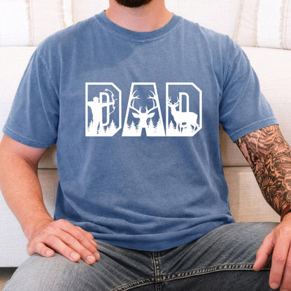 Dad Hunting Shirt, Deer Hunter Apparel, Bow Hunter Gift, Outdoorsman Top