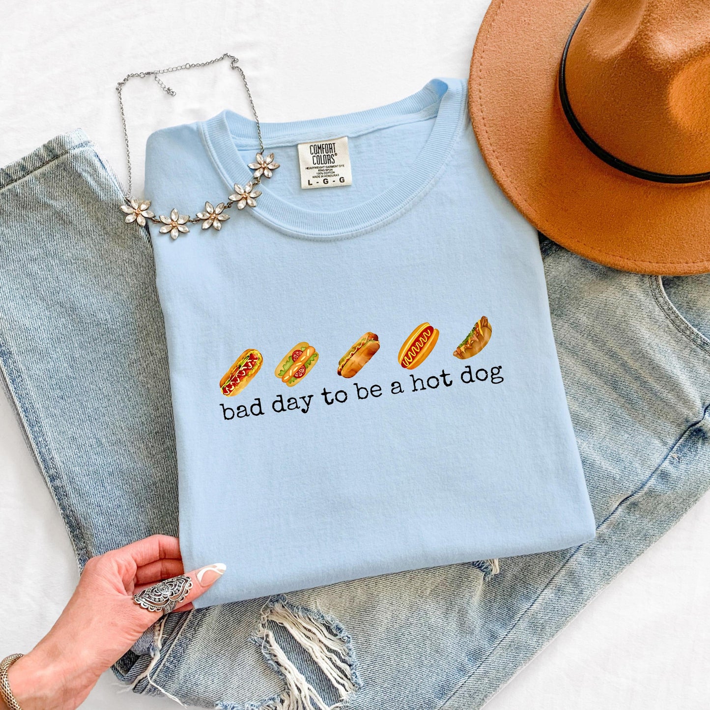 Bad Day to Be a Hot Dog Shirt, Funny 4th of July T Shirt, Patriotic Graphic Tee, BBQ Shirt