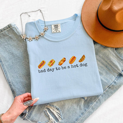 Bad Day to Be a Hot Dog Shirt, Funny 4th of July T Shirt, Patriotic Graphic Tee, BBQ Shirt