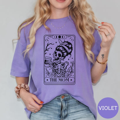 The Mom Tarot Card Shirt, Funny Mama Shirt, Funny New Mother Shirt, New Mama Shirt, Gift for New Moms, Mom Gift