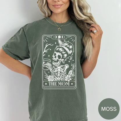 The Mom Tarot Card Shirt, Funny Mama Shirt, Funny New Mother Shirt, New Mama Shirt, Gift for New Moms, Mom Gift