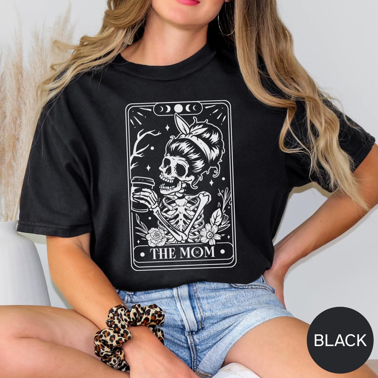 The Mom Tarot Card Shirt, Funny Mama Shirt, Funny New Mother Shirt, New Mama Shirt, Gift for New Moms, Mom Gift