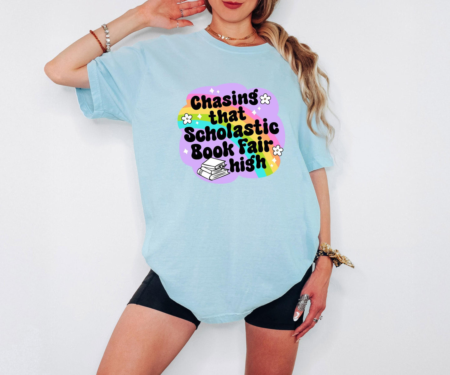 Scholastic Book Fair Shirt: Funny Book Lover Comfort Colors Tee