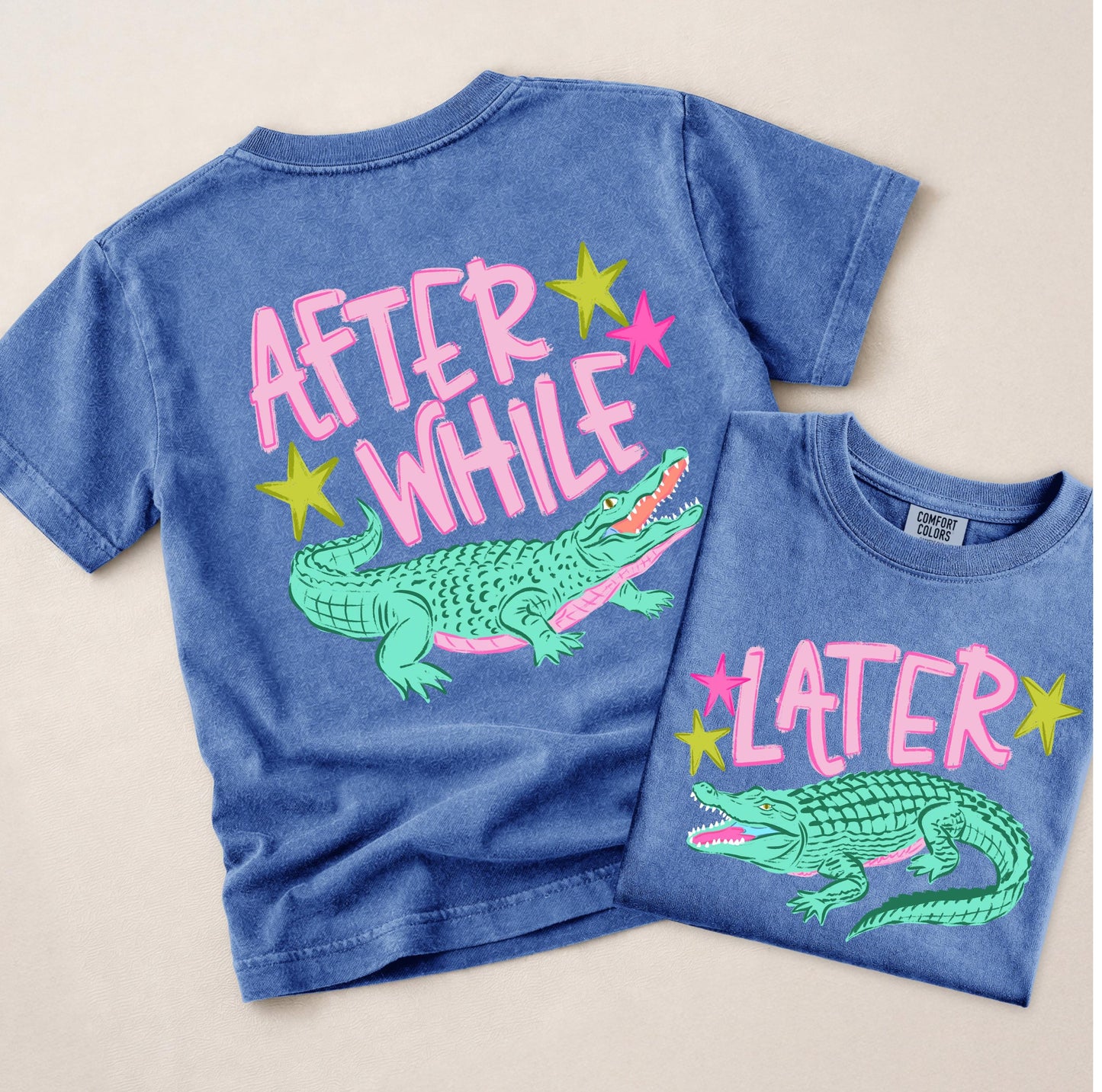 Last Day of School Shirt Kids, PINK Later Gator Shirt, After A While Crocodile T Shirt