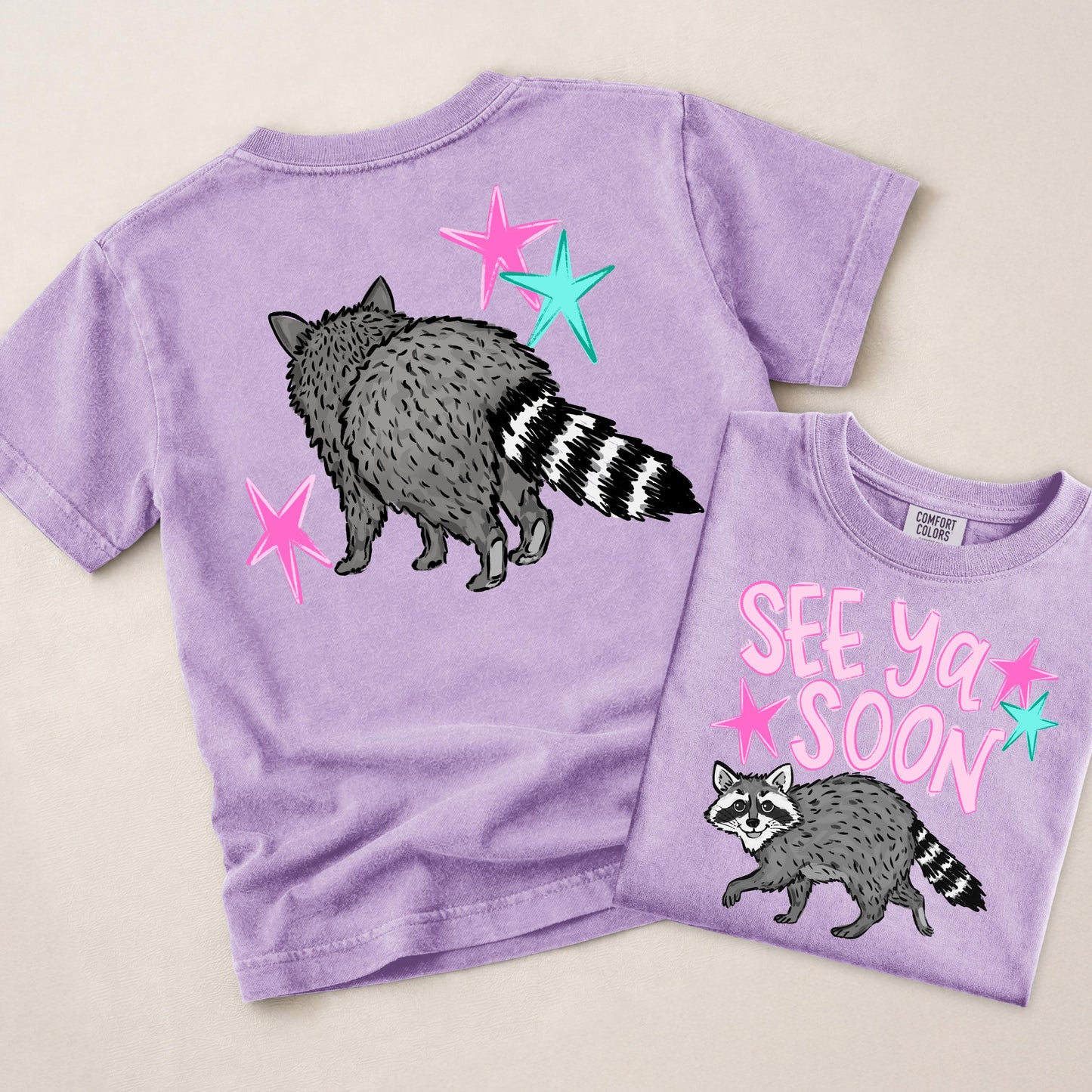 Last Day of School Shirt Kids, See Ya Soon Raccoon Shirt, End of School Tee