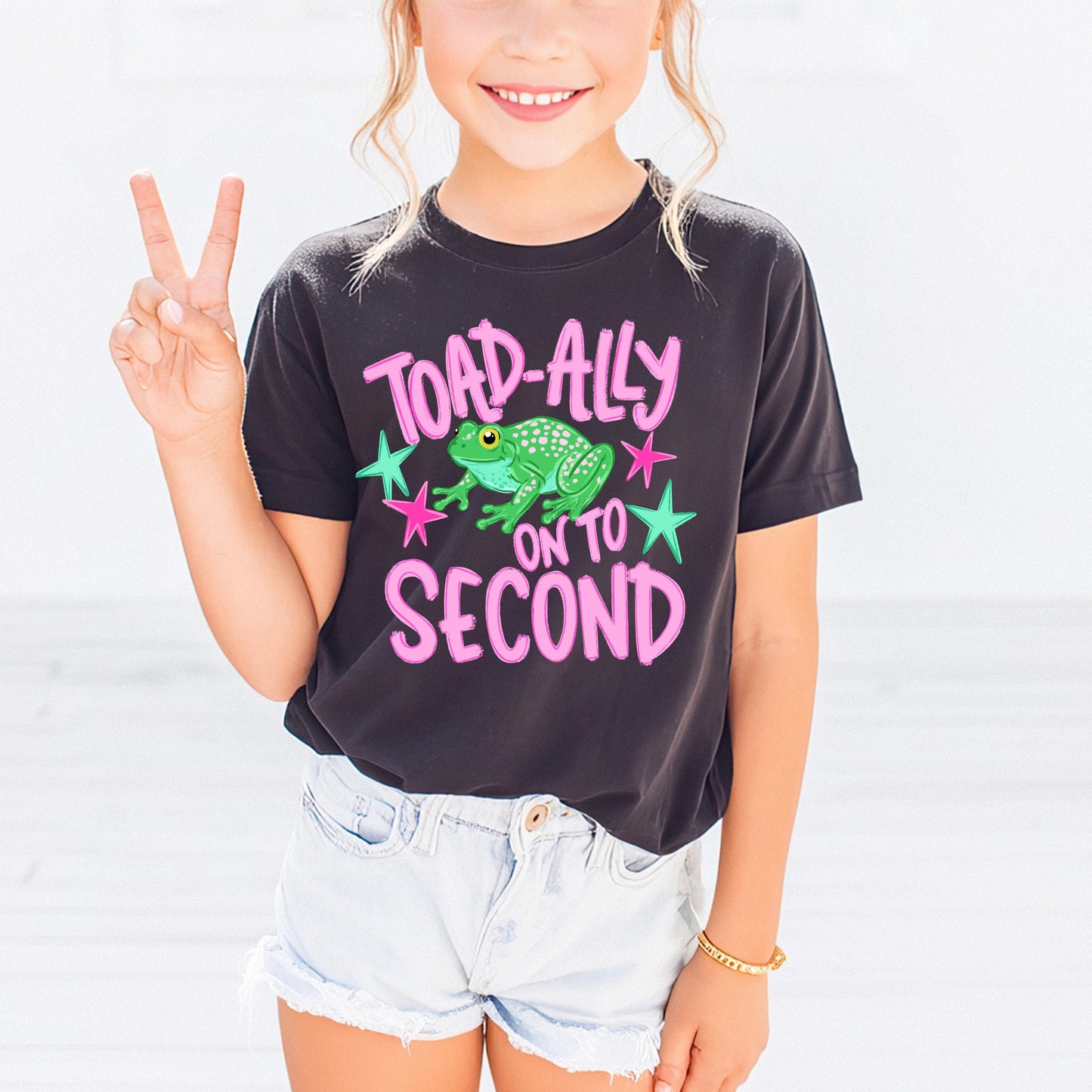 Last Day of 1st Grade Shirt, Toad Ally On to 2nd Grade Tee, Kids End of School Shirt, Schools Out Shirt