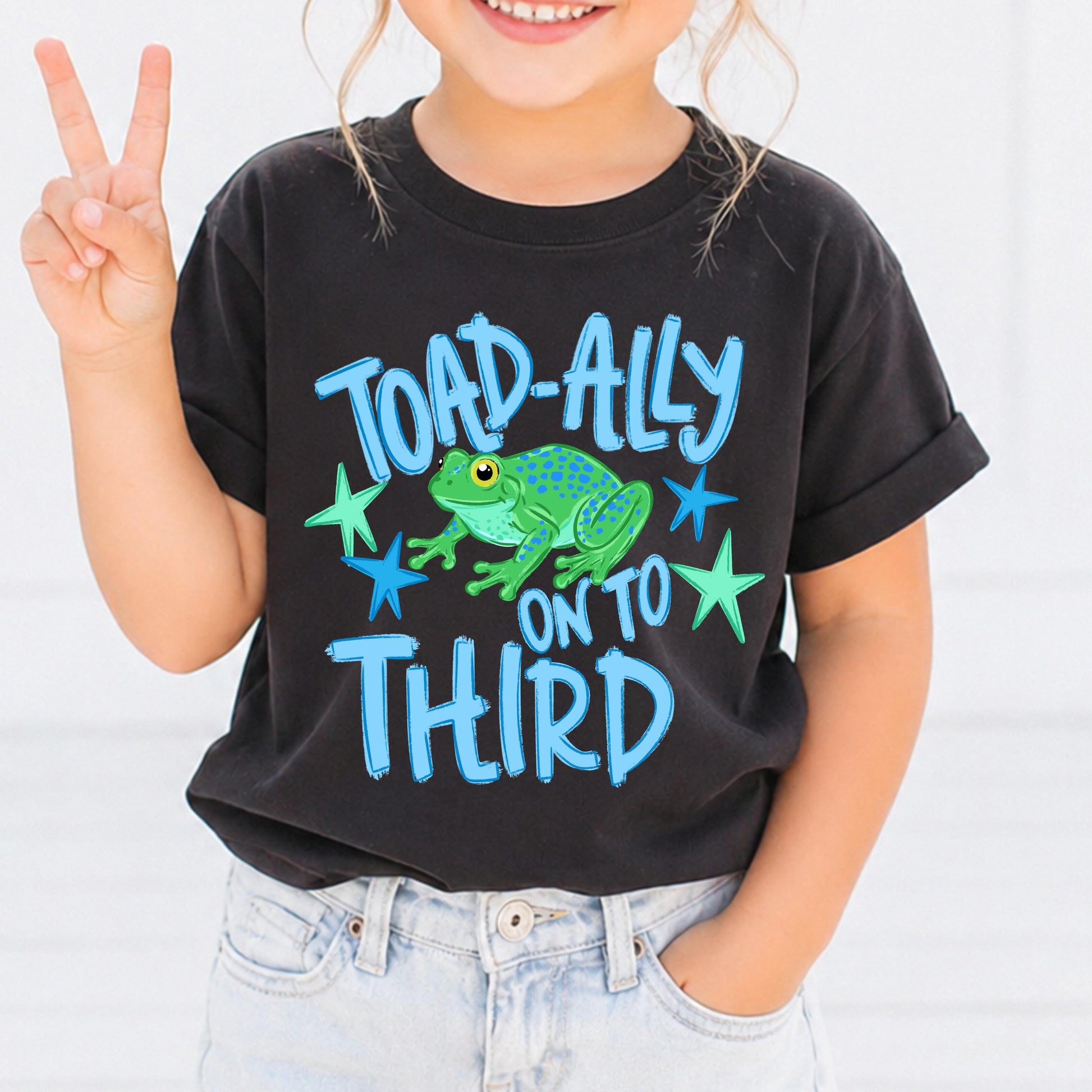 Toad Ally On to 3rd Grade Shirt, Kids Last Day Tee, End of School Shirt, Last Day of School 2nd Grade Shirt