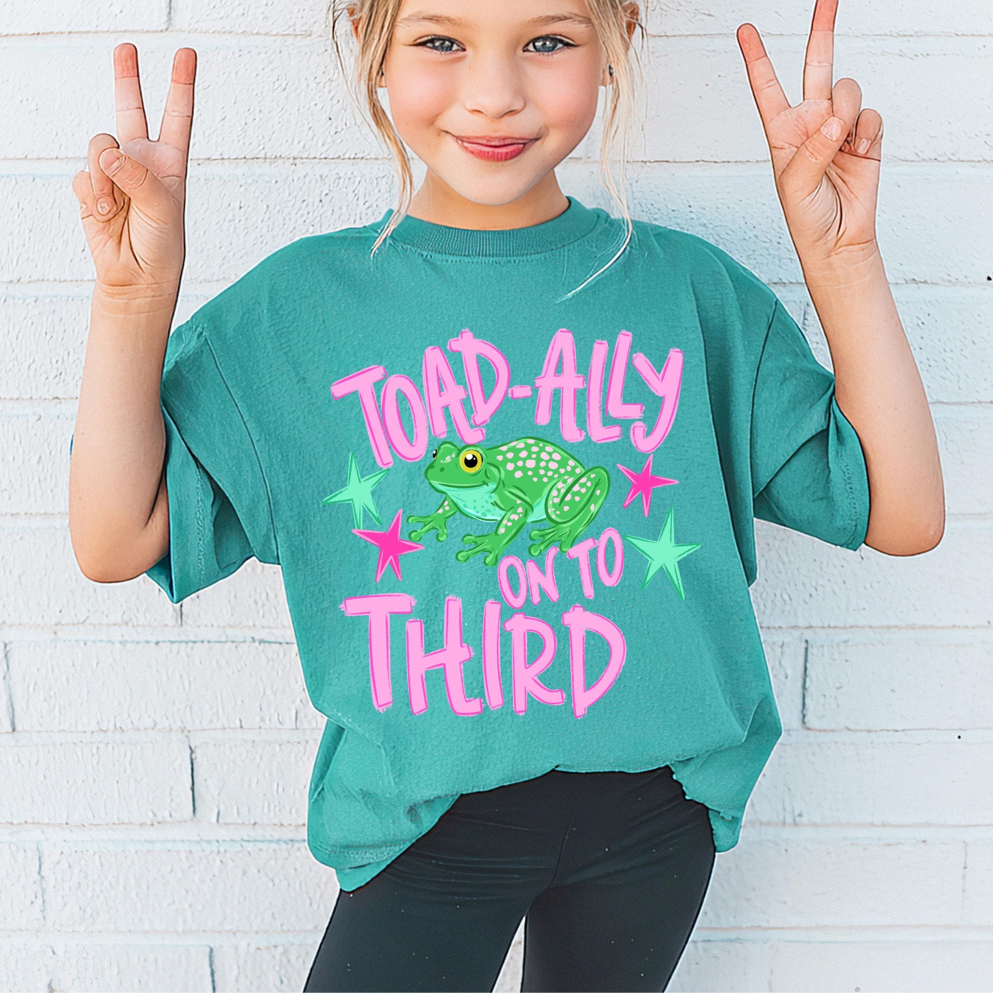 Toad Ally On to 3rd Grade Shirt, Kids Last Day Tee, End of School Shirt, Last Day of School 2nd Grade Shirt