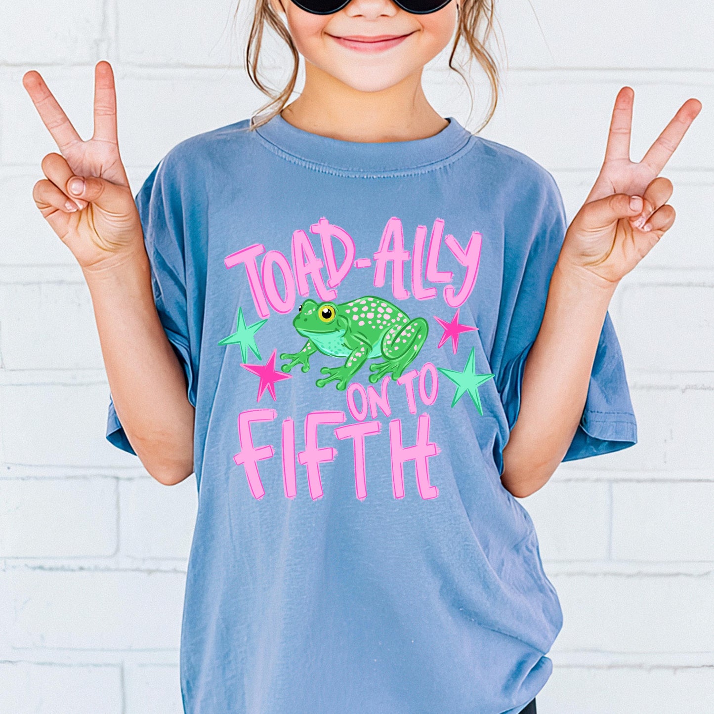 Toad Ally On to 5th Grade Shirt, Last Day of 4th Grade Tee, Kids Graduation Shirt, End of School Outfit