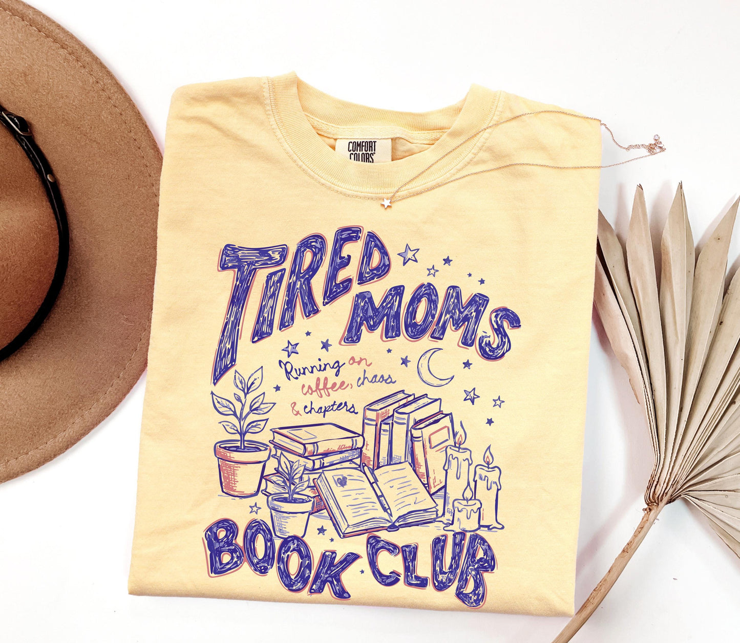 tired moms book club shirt, book club mom tee, reading shirt for moms, book lover shirt women, cozy reader shirt, bookish mom tee