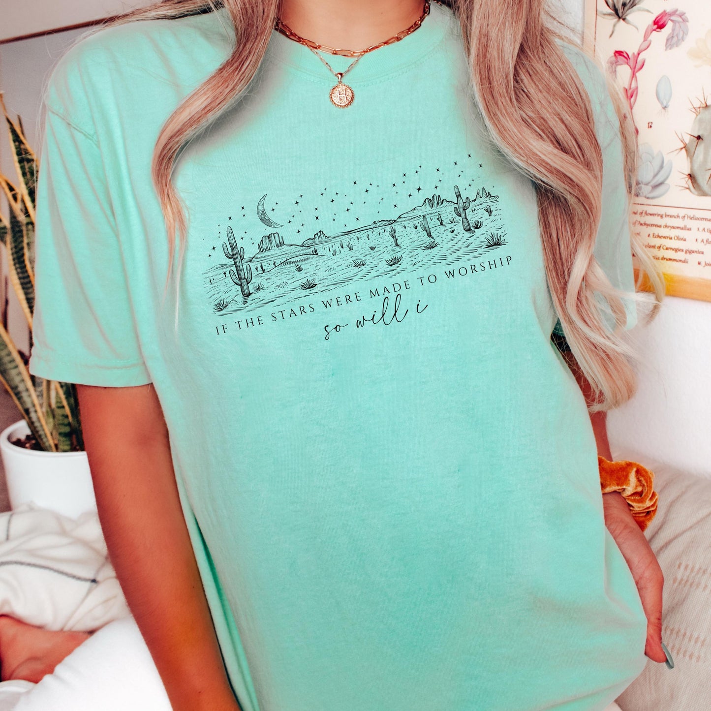 Christian Shirt: So Will I Worship Graphic Tee and Sweatshirt