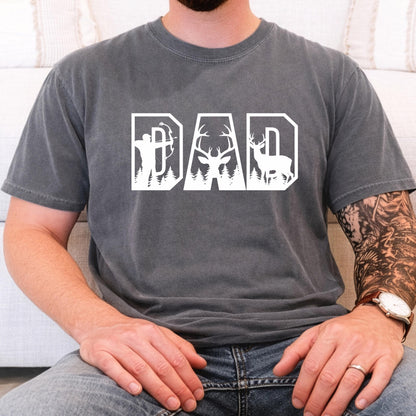 Dad Hunting Shirt, Deer Hunter Apparel, Bow Hunter Gift, Outdoorsman Top
