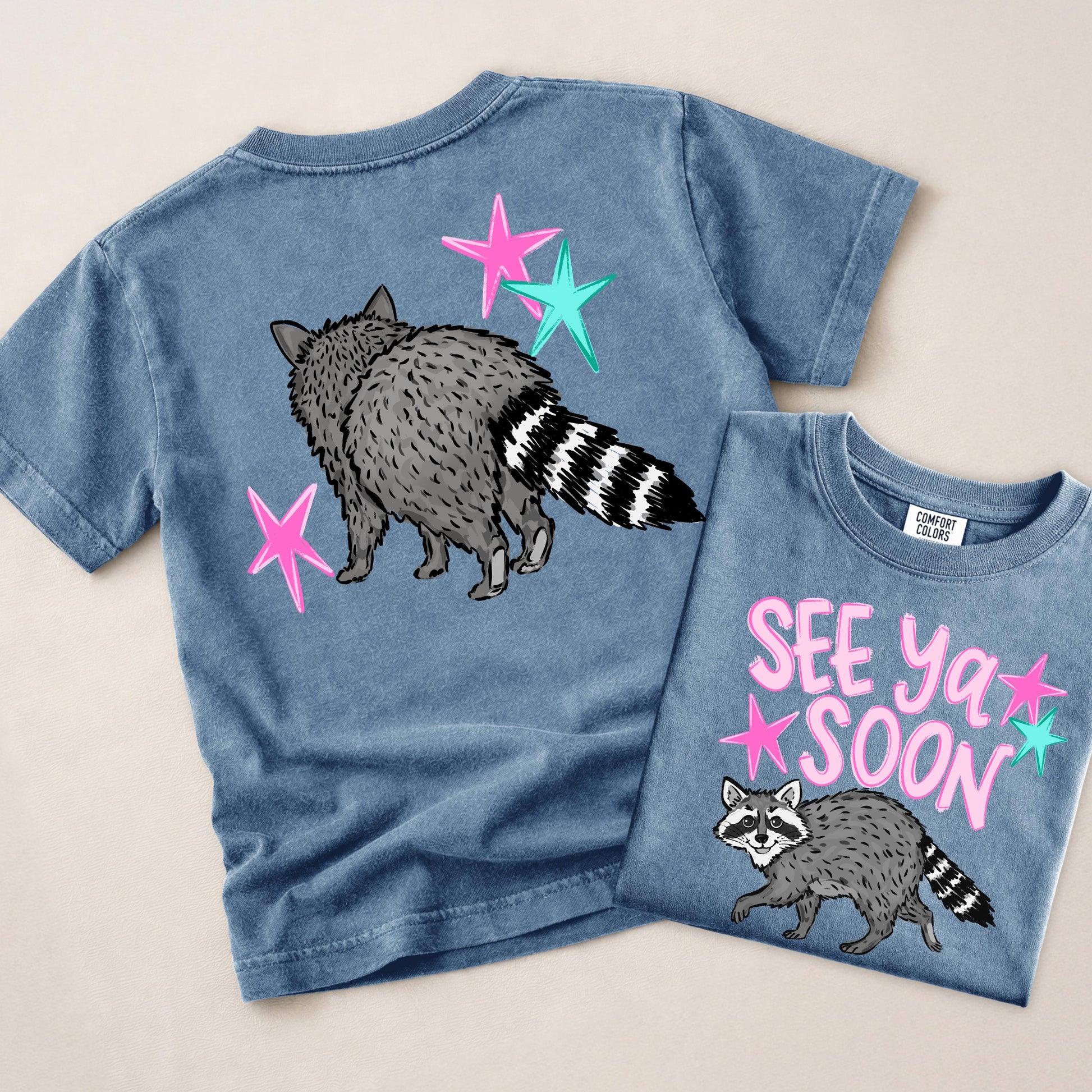Last Day of School Shirt Kids, See Ya Soon Raccoon Shirt, End of School Tee