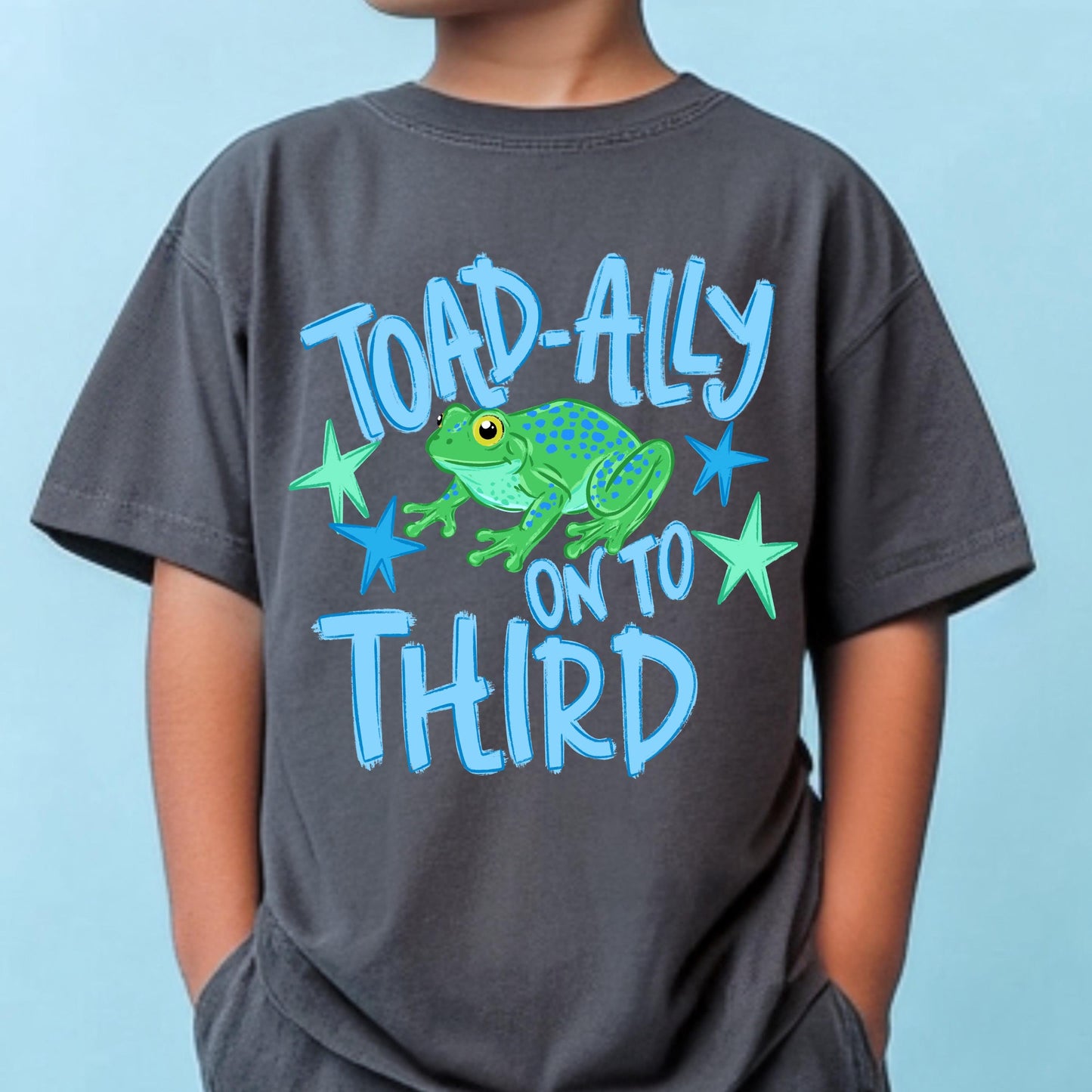 Toad Ally On to 3rd Grade Shirt, Kids Last Day Tee, End of School Shirt, Last Day of School 2nd Grade Shirt