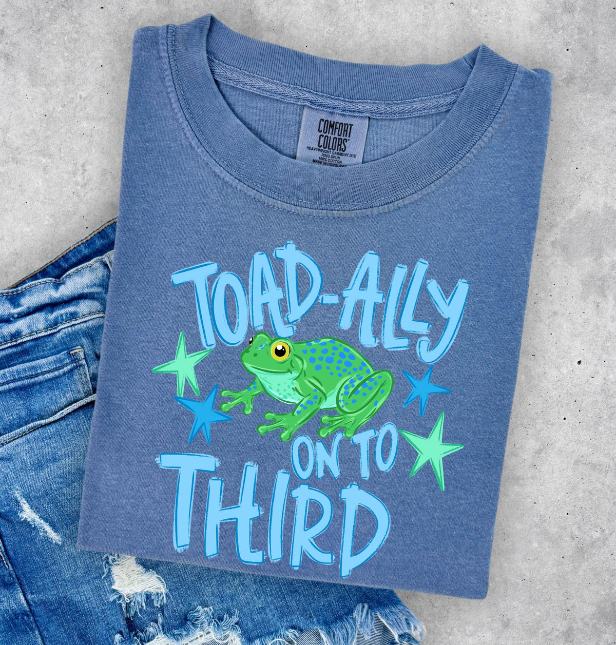 Toad Ally On to 3rd Grade Shirt, Kids Last Day Tee, End of School Shirt, Last Day of School 2nd Grade Shirt