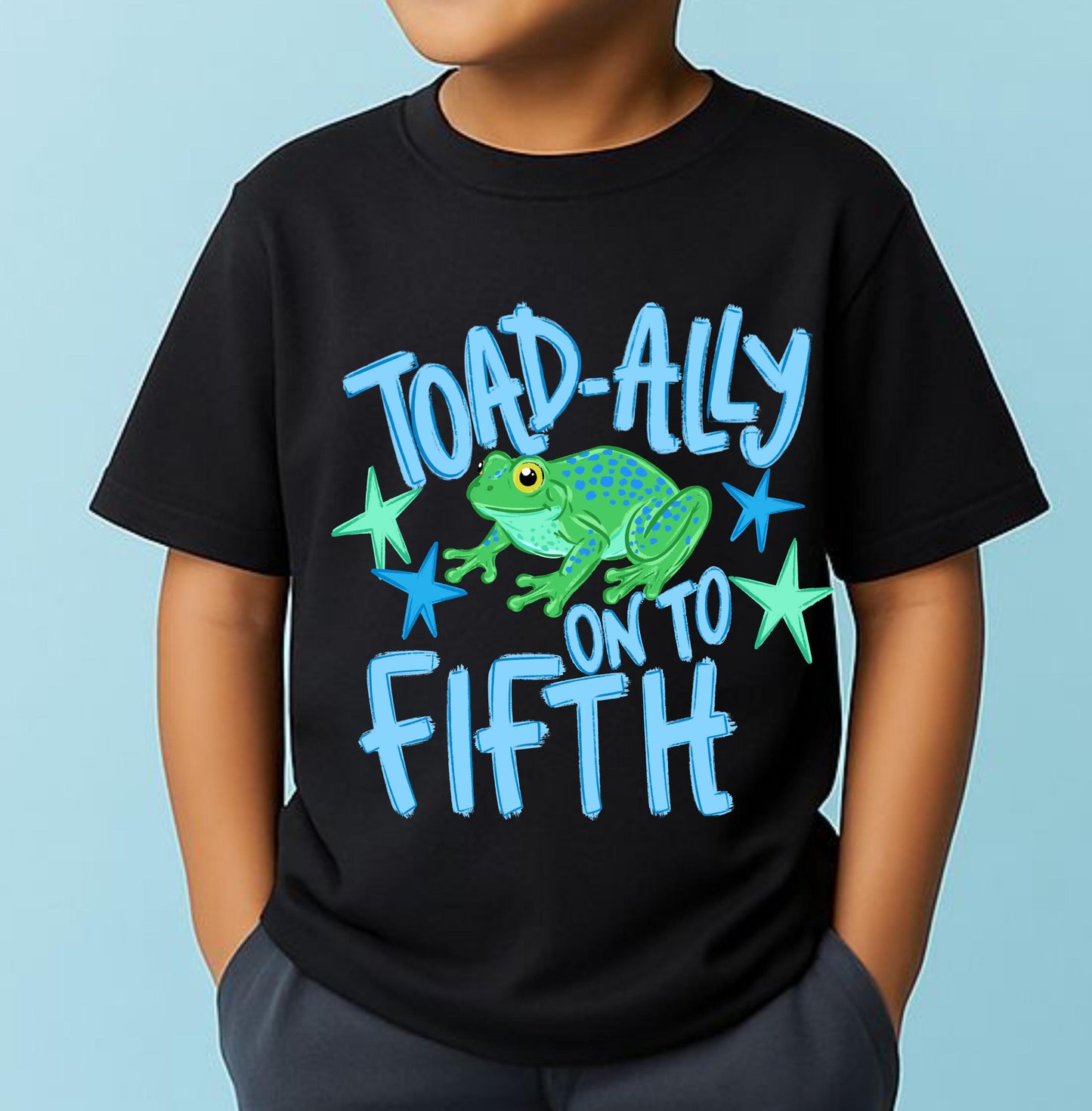Toad Ally On to 5th Grade Shirt, Last Day of 4th Grade Tee, Kids Graduation Shirt, End of School Outfit
