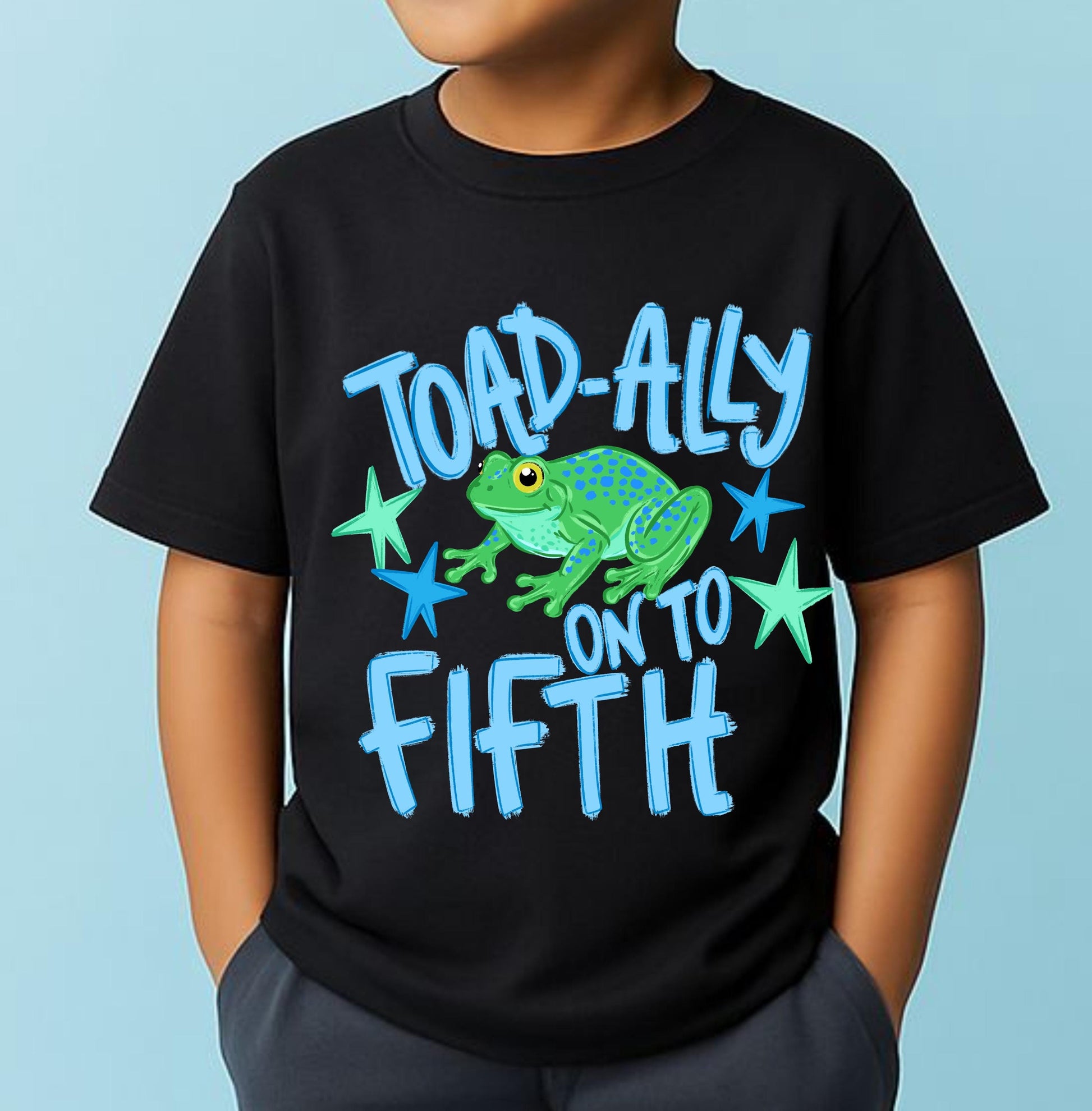 Toad Ally On to 5th Grade Shirt, Last Day of 4th Grade Tee, Kids Graduation Shirt, End of School Outfit