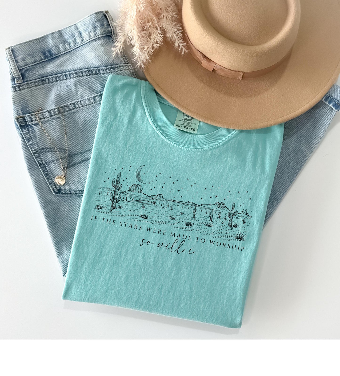 Christian Shirt: So Will I Worship Graphic Tee and Sweatshirt