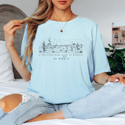 Christian Shirt: So Will I Worship Graphic Tee and Sweatshirt
