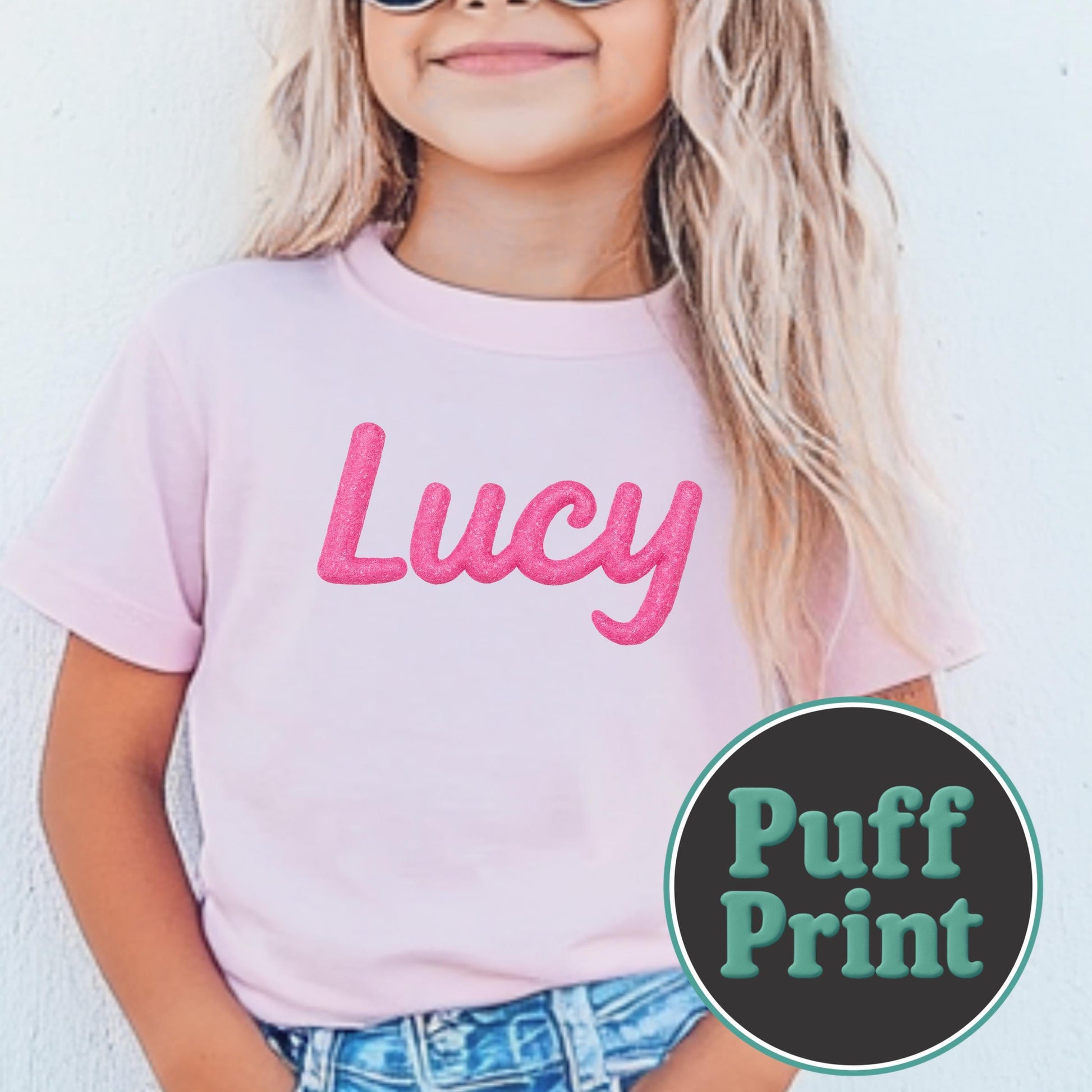 Comfort Colors 9018 Youth Puff Print Custom Shirt, Kids Personalized Tee, Custom Puff Design Shirt, Youth Graphic Tee, Garment Dyed Shirt