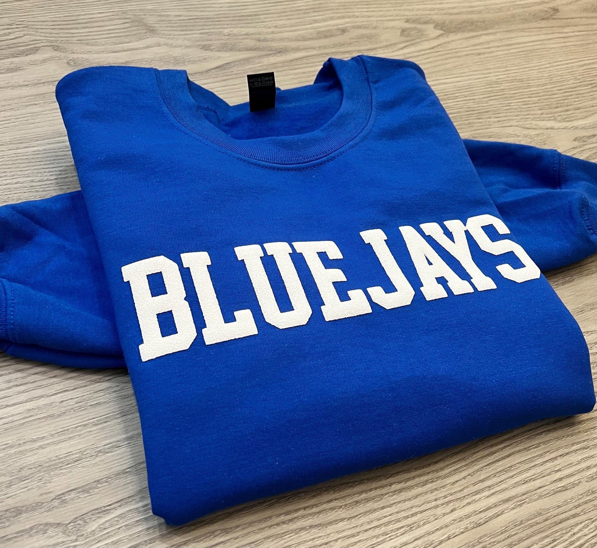 Custom Sweatshirt, Custom Team Name Sweatshirt, Puff Print, Embossed Print, Gift for Mom, School Spirit Sweatshirt, Mascot T-shirt