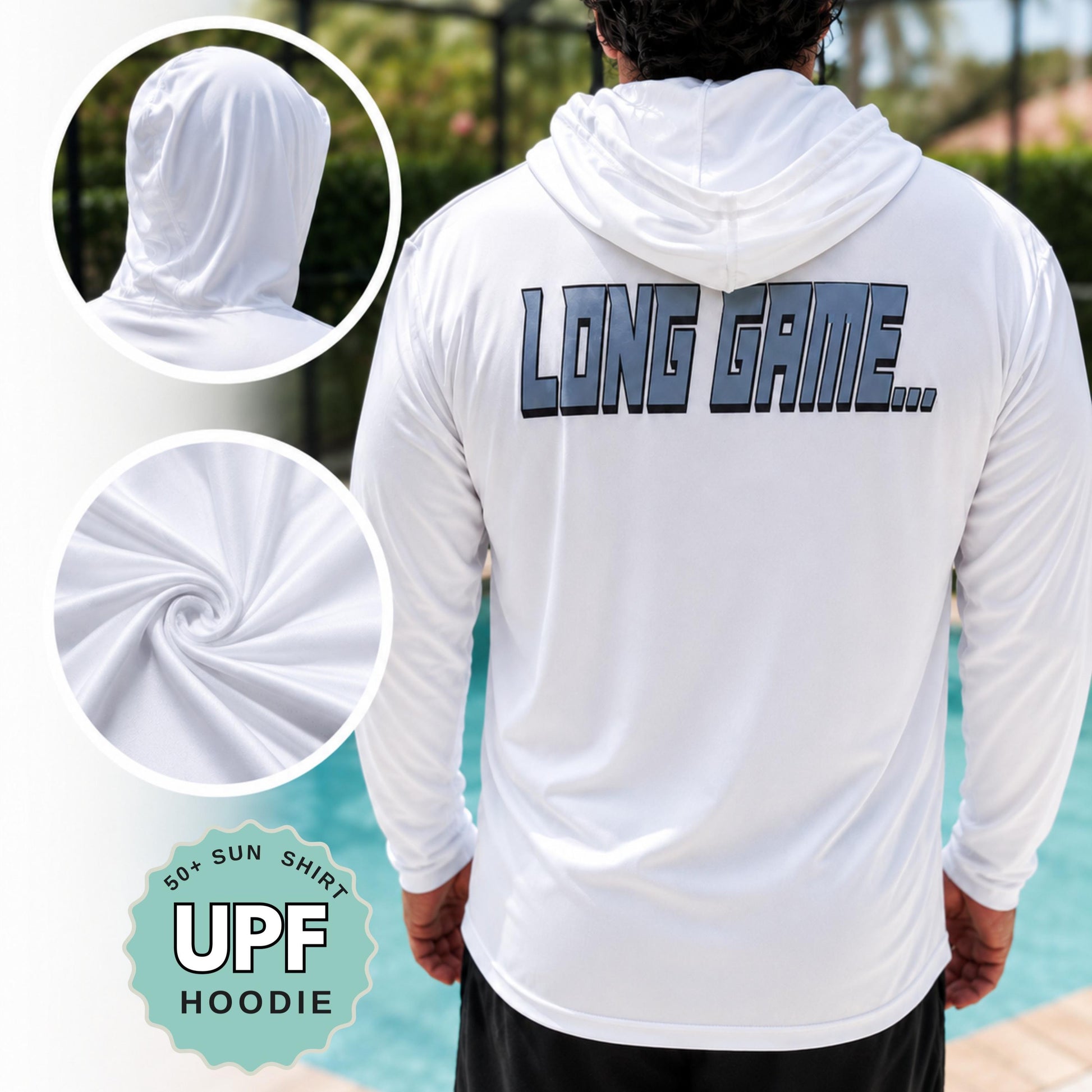 Custom Shirt UPF 50 long sleeve sun hoodie shirt moisture wicking quick dry breathable lightweight top UV protection with your logo outdoor