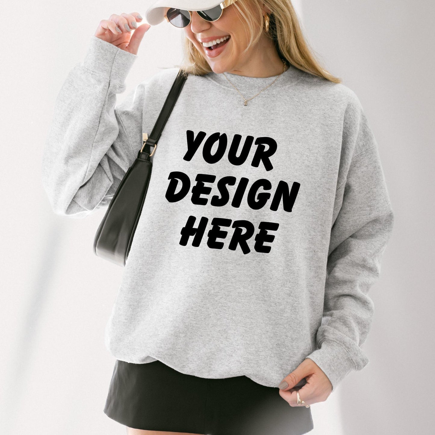 Cozy Custom Crewneck Sweatshirt Gildan 18000, Personalized Sweatshirt, Custom Text Crewneck, Sweatshirt, Trendy Crewneck