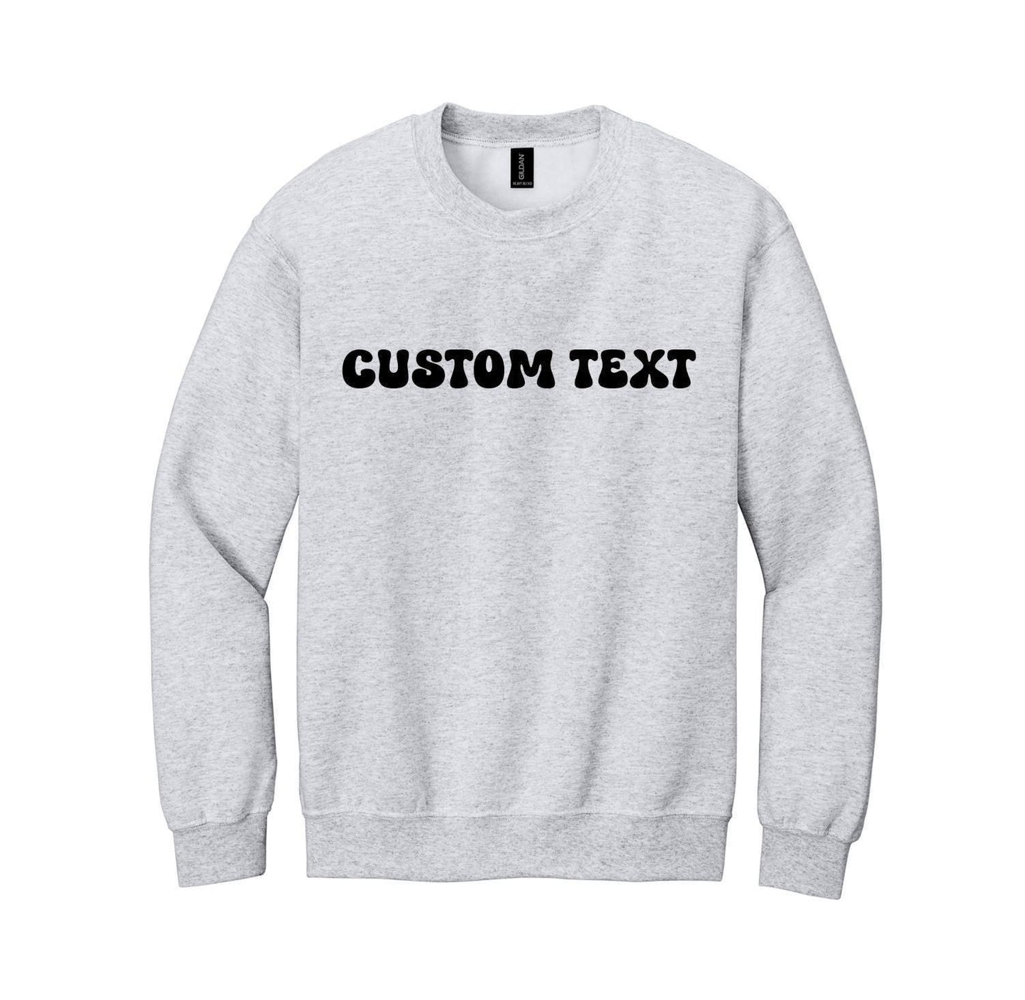 Personalized Sweatshirt, Custom Crewneck Sweatshirt, Custom Logo Sweatshirt, Personalized Name Crewneck