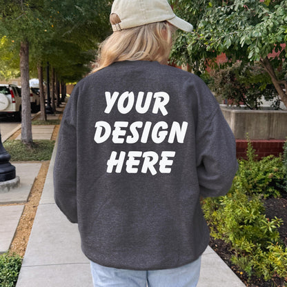 Custom Group Sweatshirts Gildan 18000, Matching Crewnecks, Event Shirts, Team Sweatshirts, Custom Design Crewneck, Family Trip Shirts