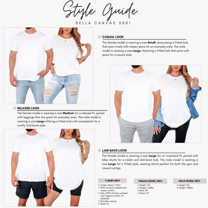 Custom Logo T-Shirt: Personalized Design Bella+Canvas 3001