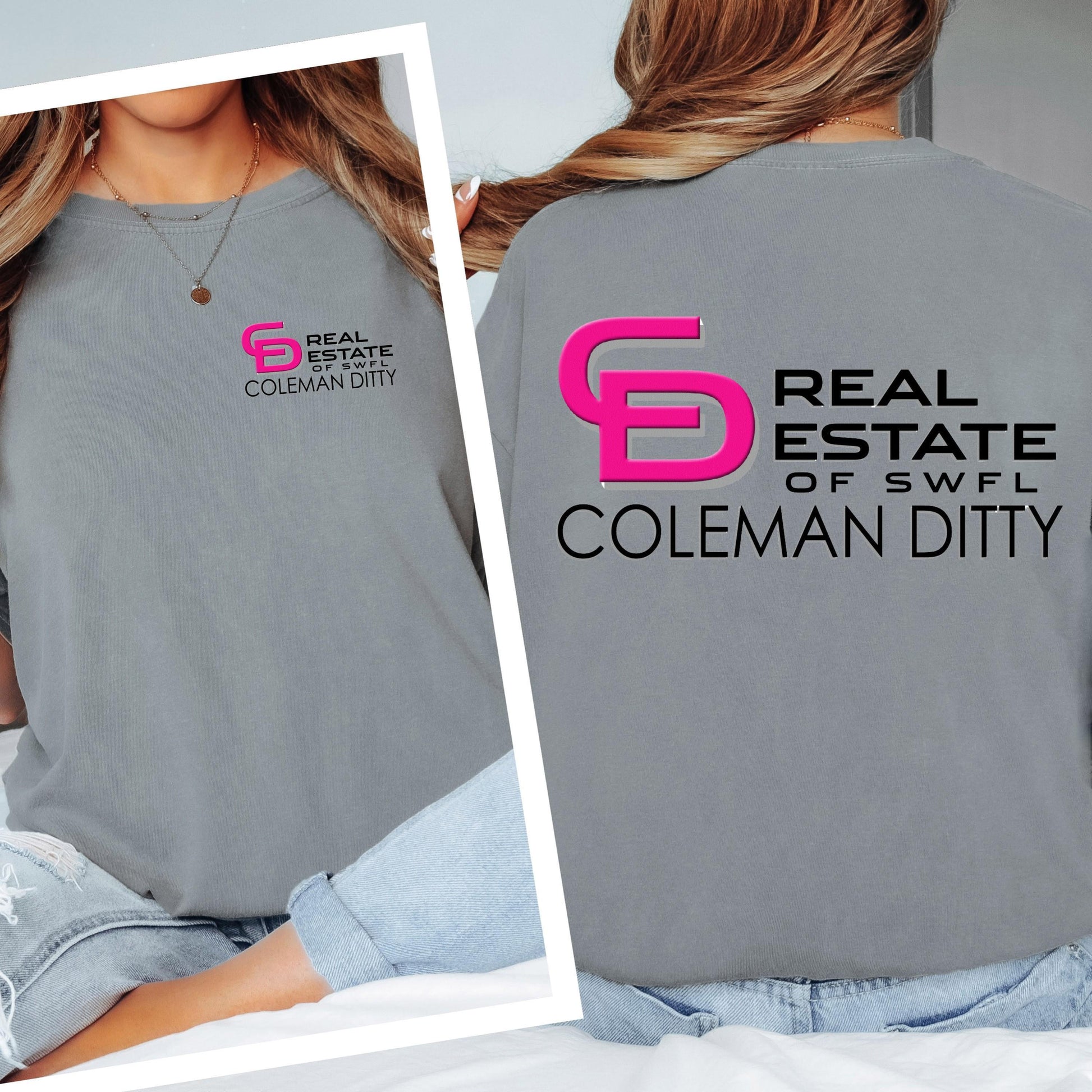 Comfort Colors Custom t-shirt with logo personalized business tee your logo here company branding work shirt