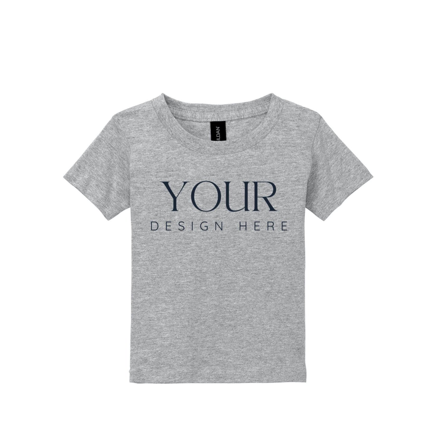 Gildan 5100P Toddler Custom T Shirt, Kids Personalized Tee, Custom Design Shirt, Toddler Graphic Tee, Everyday Kids Shirt