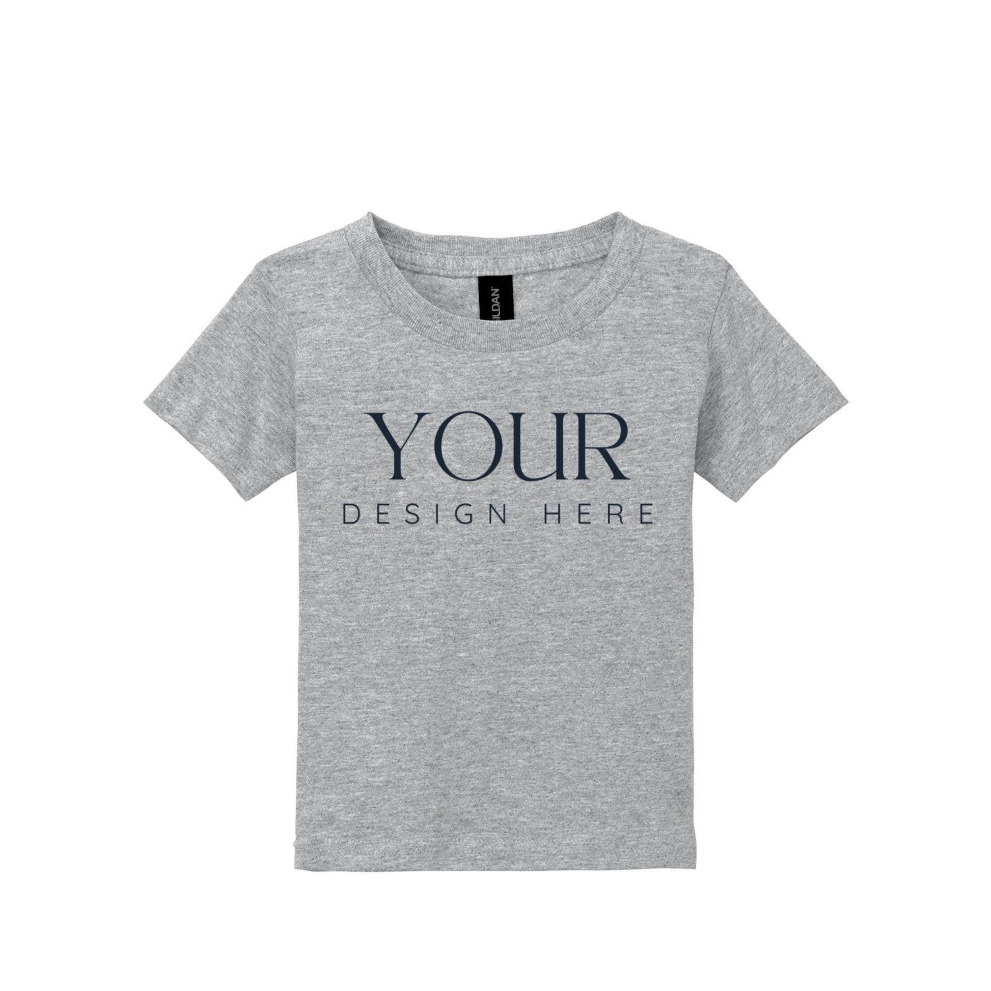 Gildan 5100P Toddler Custom T Shirt, Kids Personalized Tee, Custom Design Shirt, Toddler Graphic Tee, Everyday Kids Shirt