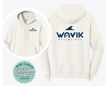 Custom Port and Company Hoodie Adult Pullover Sweatshirt for Logos Teams Workwear