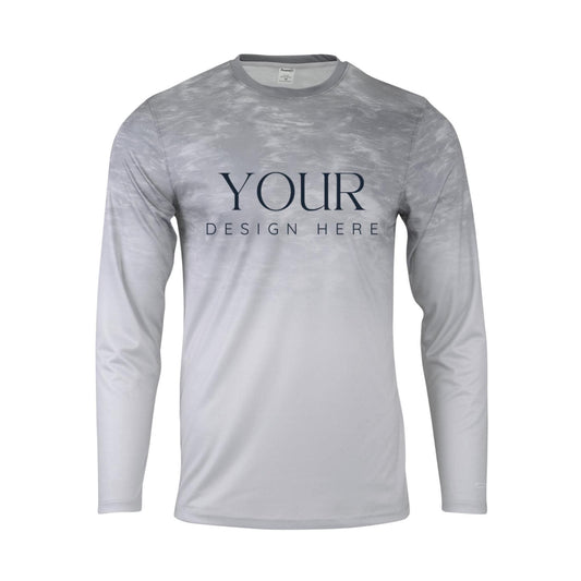upf 50+ Montauk custom logo shirts matching trip outfits long sleeve sun protection performance tops for fishing teams or events