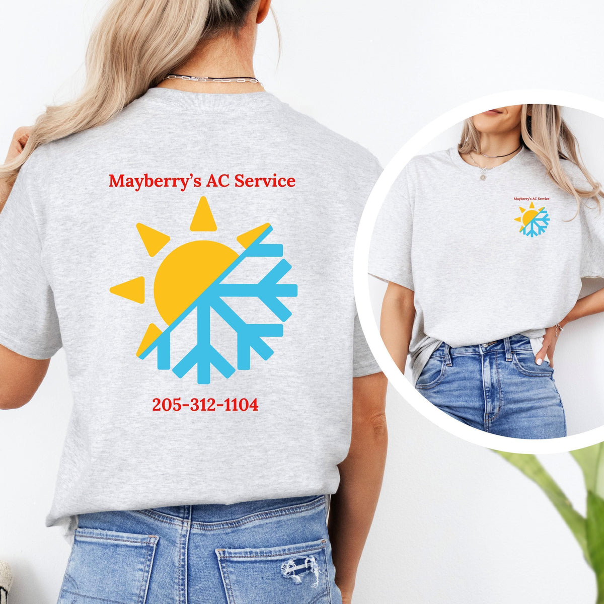 Bella Canvas 3001 Custom T-Shirt, Custom Logo Shirt, Personalized Business Tee, Front Back Logo Shirt, Company Team Shirts